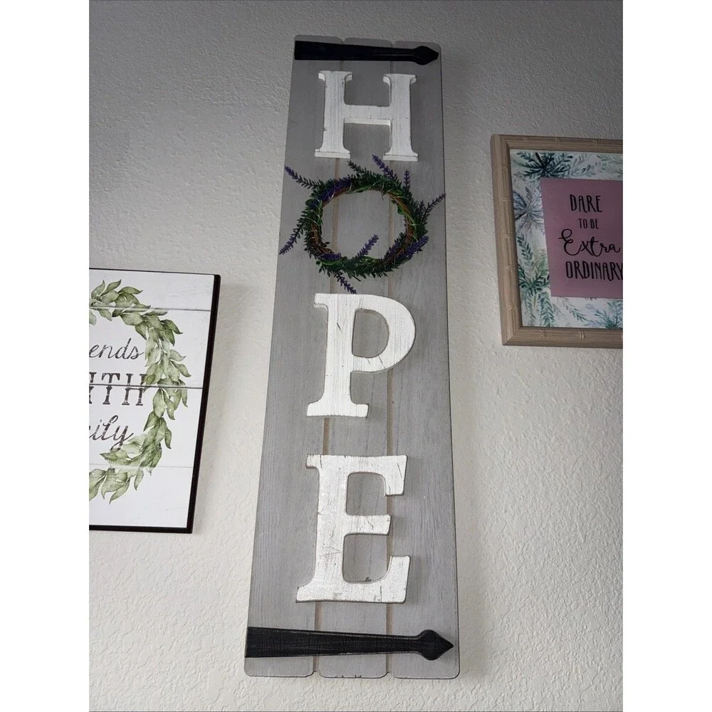 3 pieces Motivational phrases and elegant, calming decor for a modern, contempor